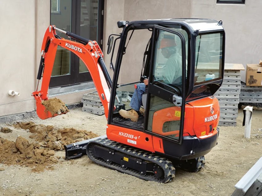 Mini Ex Rental Rent the KX018 Mini Excavator | Pine Belt Rentals